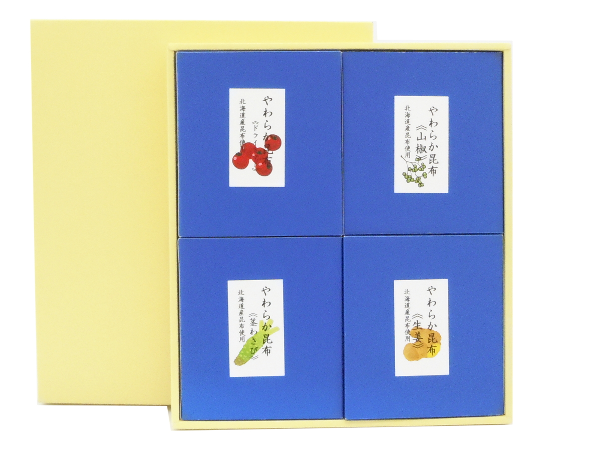 やわらか昆布ギフトセット トップ画像