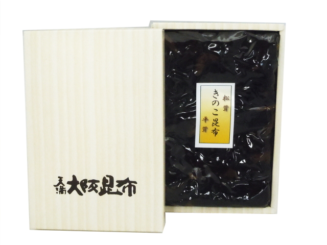 
茸昆布四百グラム化粧箱いり
                     