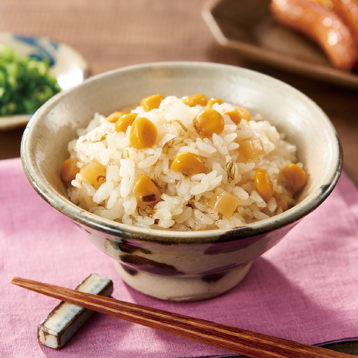 とうもろこしご飯の素
