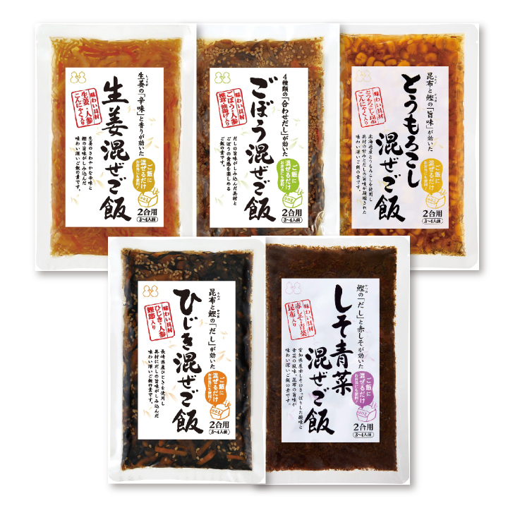よりどり混ぜご飯の素セット