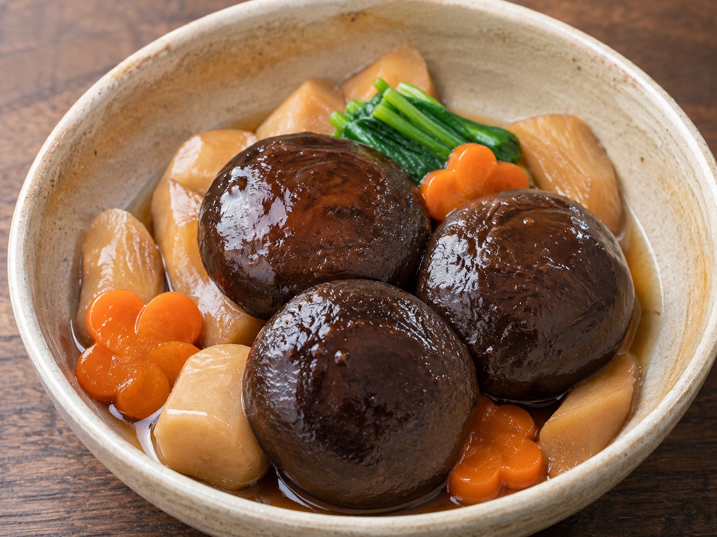 肉厚どんこ椎茸の含め煮