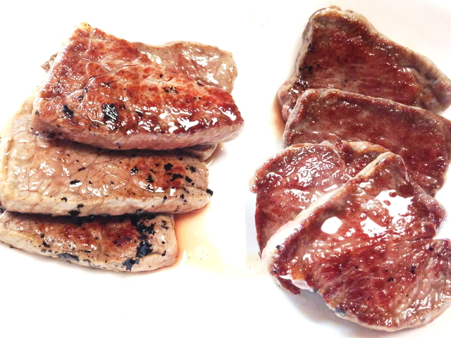 昆布締めの肉は焼いて食べたら分かる