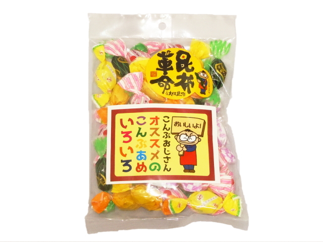 こんぶ飴6種アソート 200グラム商品画像