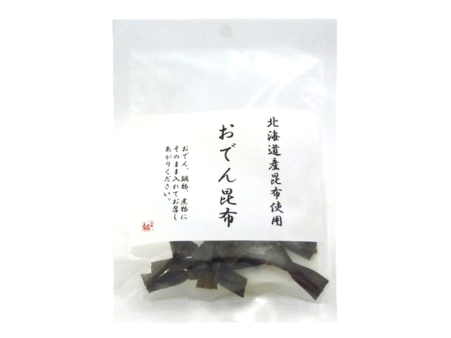 いわゆる結び昆布です。味付けはしていません。